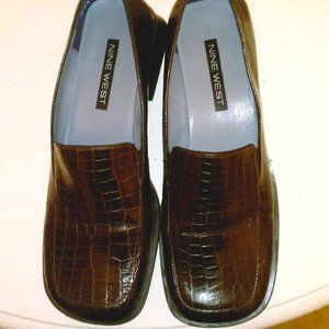 Nine West Croco Loafer